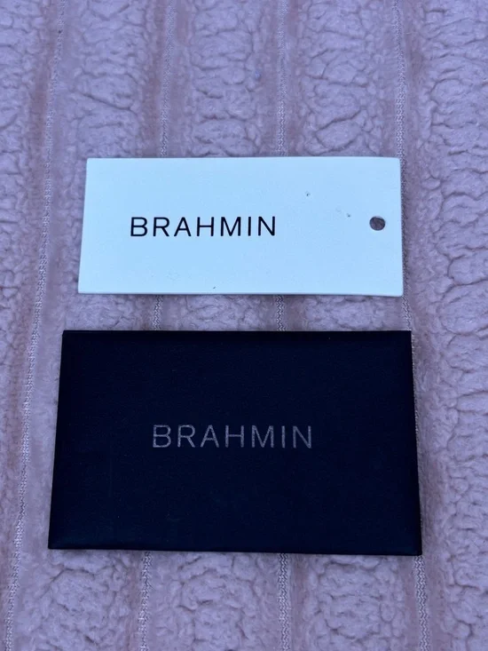 Brahmin Rare Manhattan Pecan Crossbody Bag - Picture 10 of 11